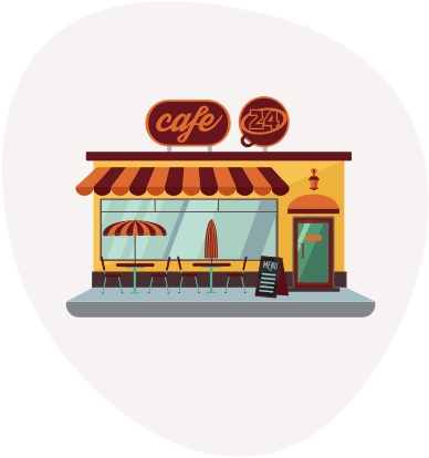 Cafe illustration